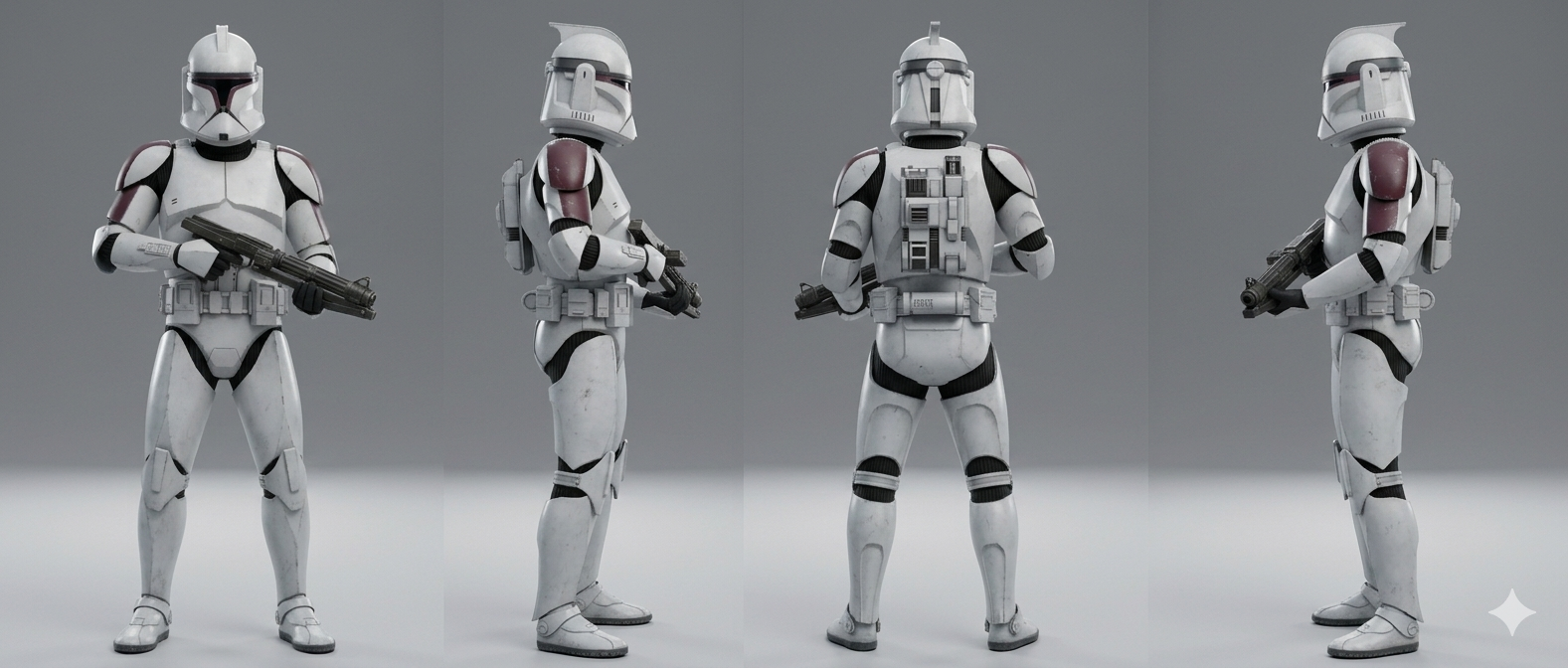 Armored trooper character reference